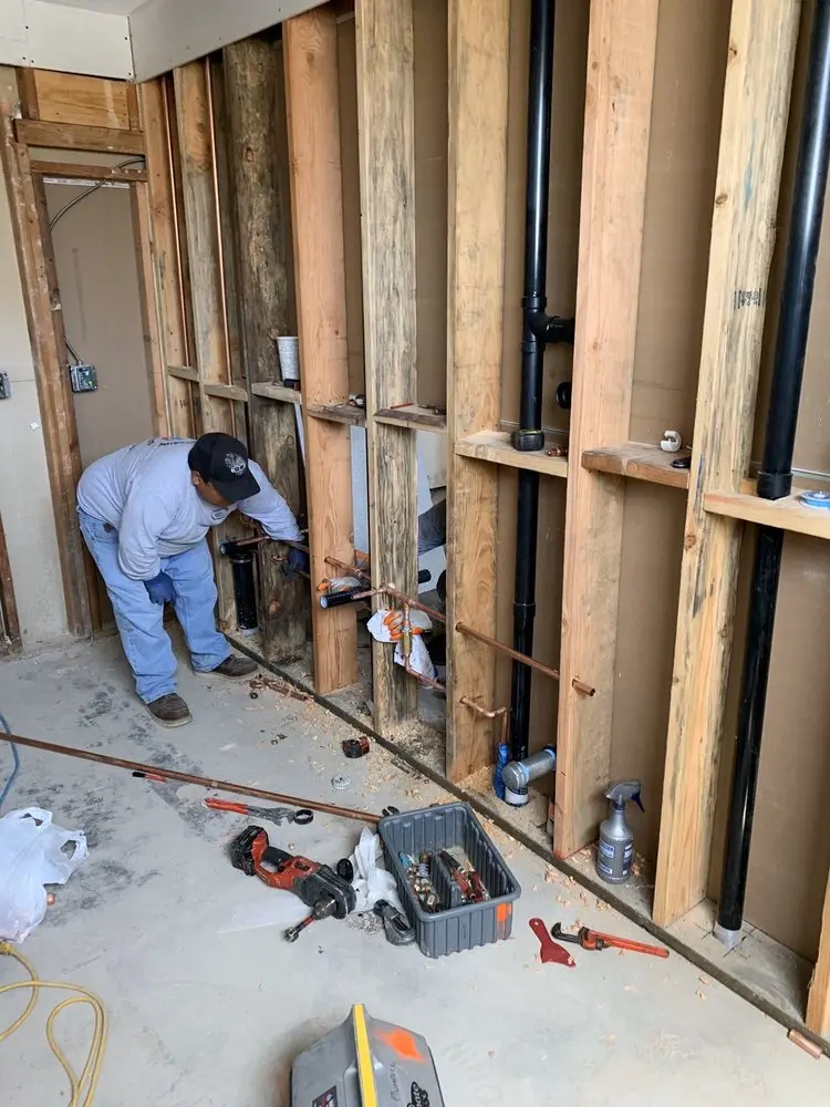 Commercial rough-in plumbing for Gas Line Repair in Seminole Heights East
